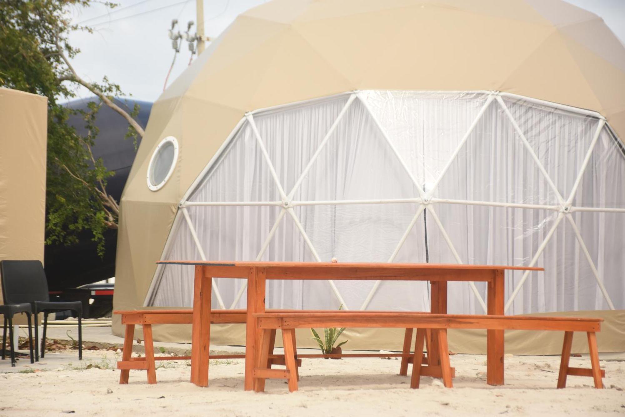 Hidden Island Glamping Isla Mujeres Hotel Exterior foto